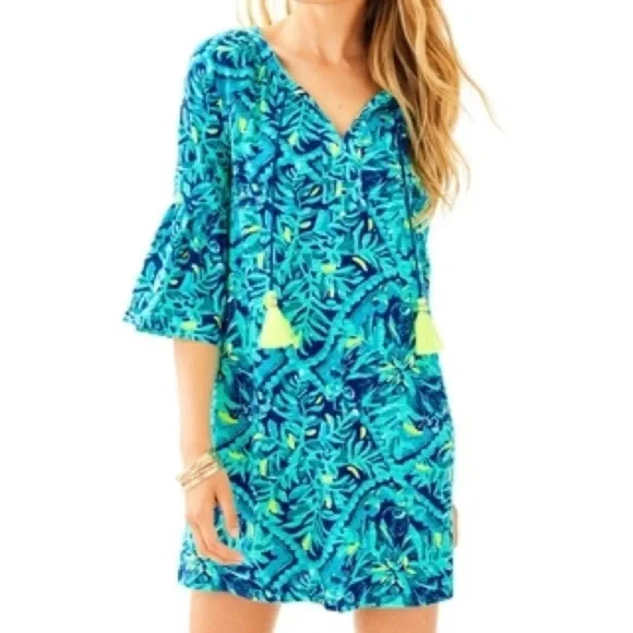 Lilly Pulitzer Del Lago tunic Dress Dress XS - Picture 3 of 12